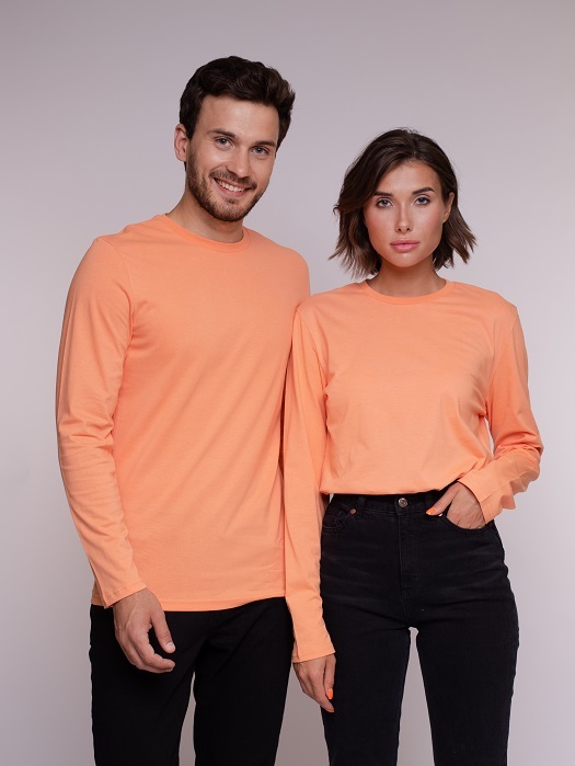 

Лонгслив унисекс Uzcotton UZ-M-L оранжевый 46-48\M, UZ-M-L