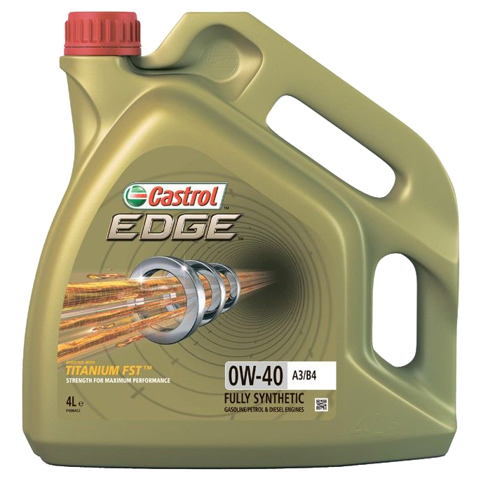 фото Моторное масло castrol синт edge a3/b4 titanium fst 0w-40 4л