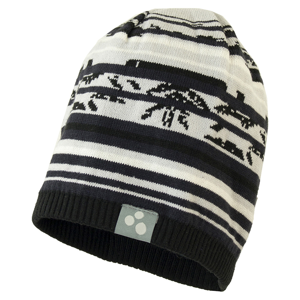 

Вязаная шапка Huppa Paul 1 80130100-93348 gray pattern M, Бежевый, Paul 1