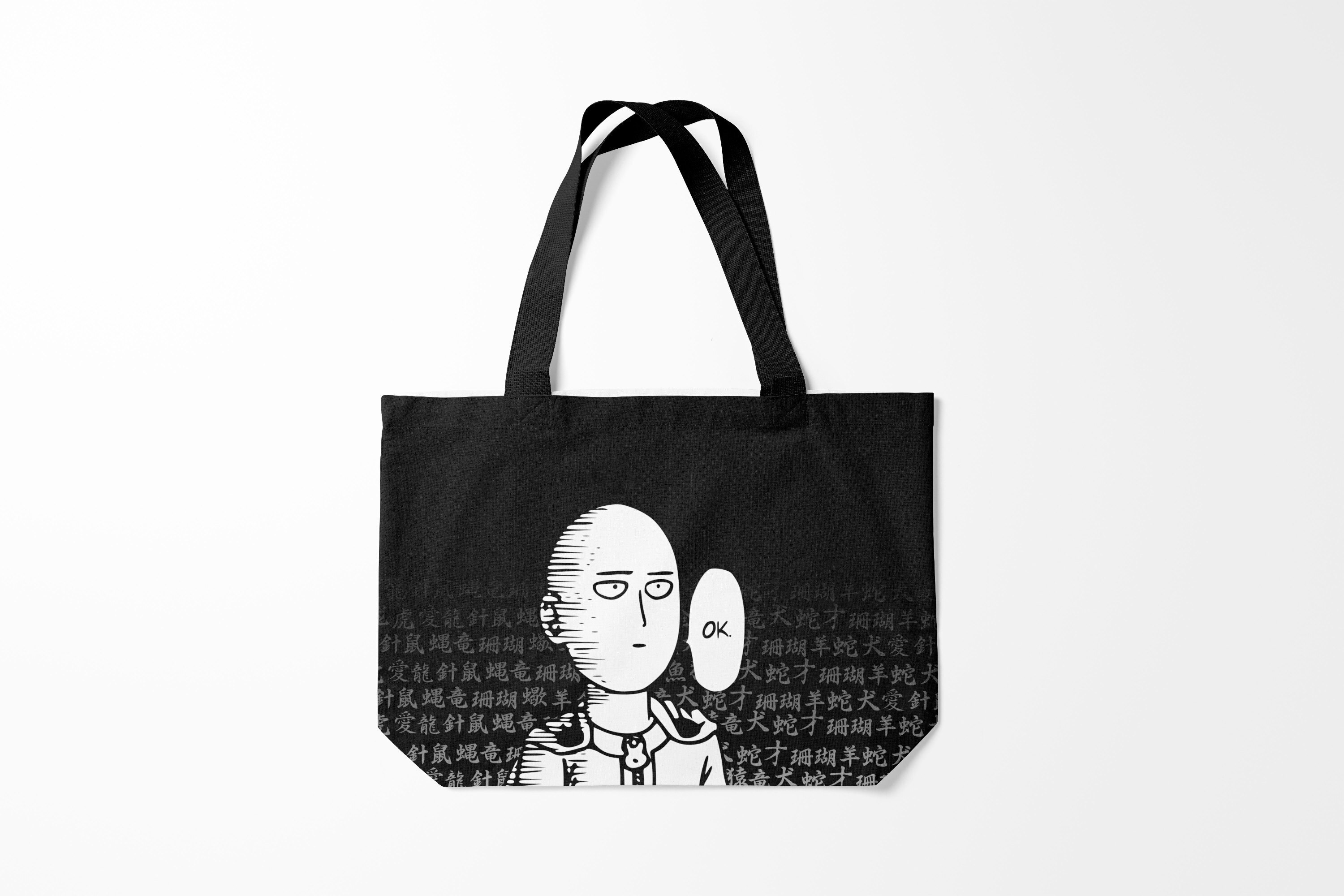 

Сумка шoппер унисекс Burnettie One Punch Man, черный, One Punch Man