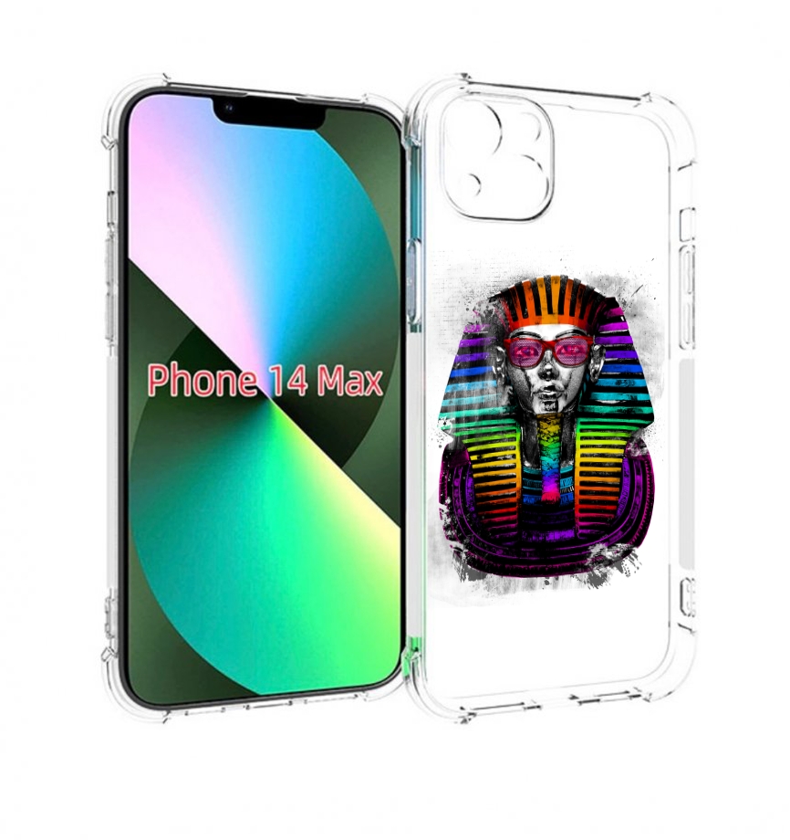 

Чехол MyPads модная богиня для iPhone 14 Plus (6.7), Прозрачный, Tocco