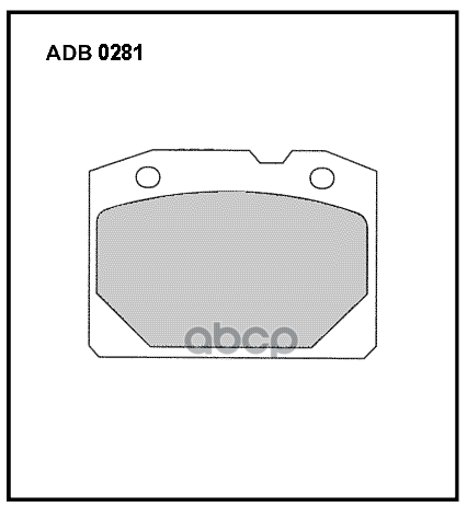 Колодки тормозные передние ВАЗ 01-07 ALLIED NIPPON 0281 4шт 1200₽