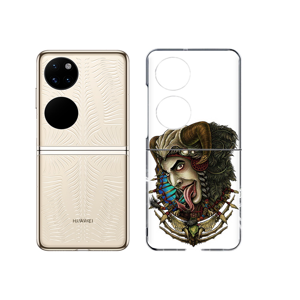 

Чехол MyPads Tocco для Huawei P50 длинный язык (PT225999.71.330), Прозрачный, Tocco