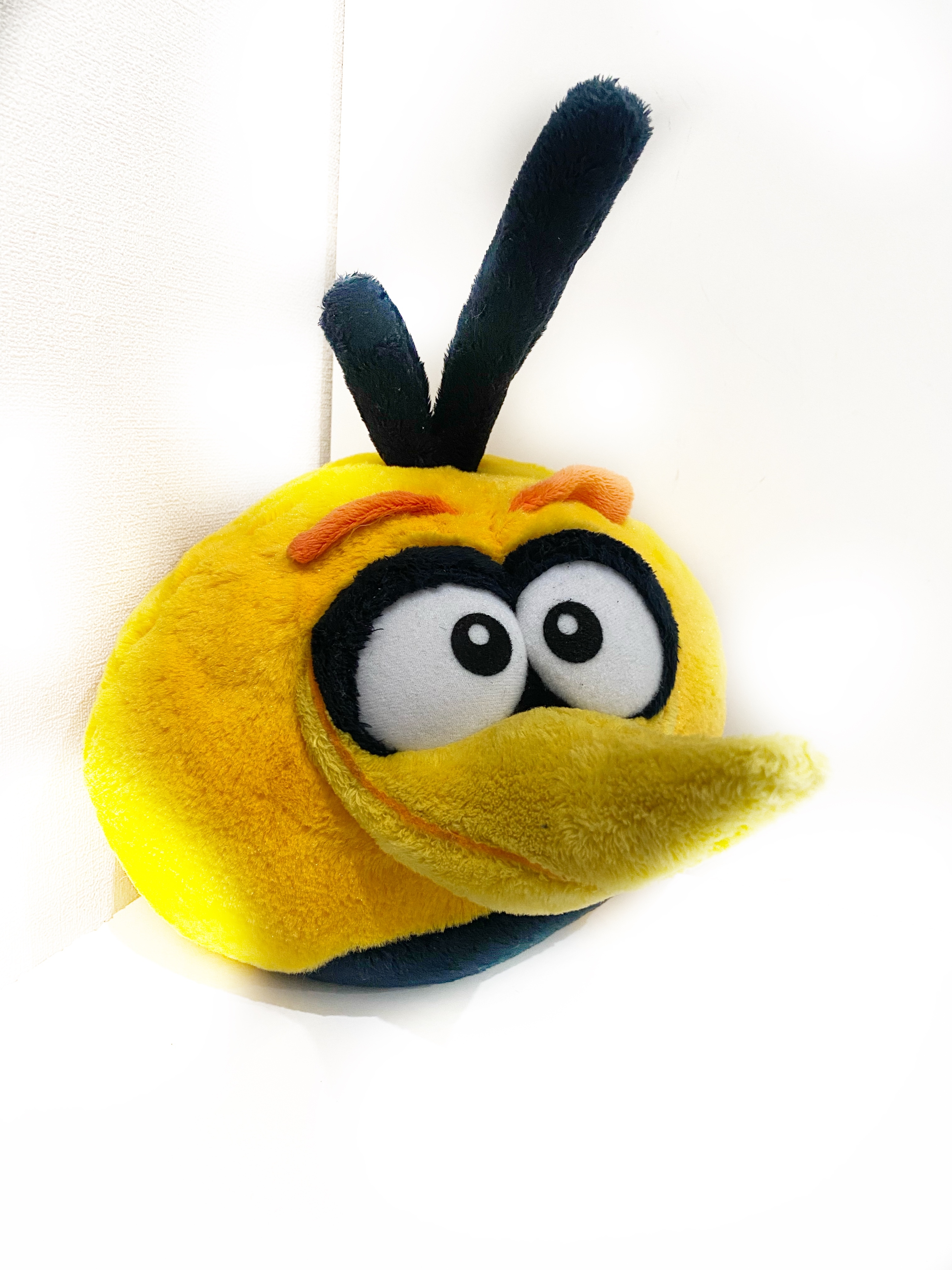 

Мягкая игрушка Angry Birds Бабблз желтый, AB00076