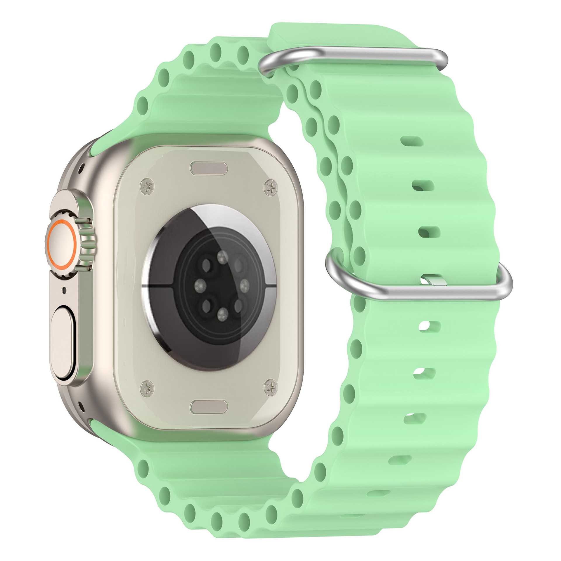 

Ремешок океанская цепь для Apple Watch 1-9/SE/Ultra (42/44/45/49 мм), фисташковый, Зеленый, Watch 1-9 / SE / ULTRA (42/44/45/49 мм)