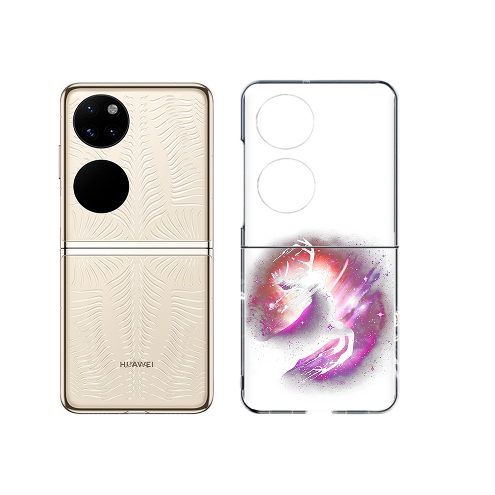 

Чехол MyPads Tocco для Huawei P50 звездный олень (PT225999.71.354), Прозрачный, Tocco