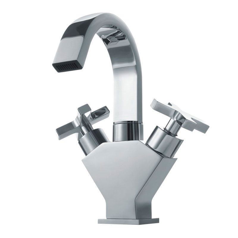

Cмеситель для раковины GANZER ABELARD GZ01011 CHROME, Серебристый