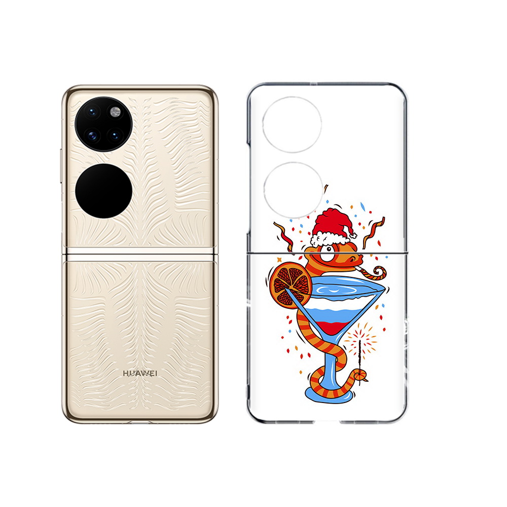 Чехол MyPads Tocco для Huawei P50 змейка (PT225999.71.364)