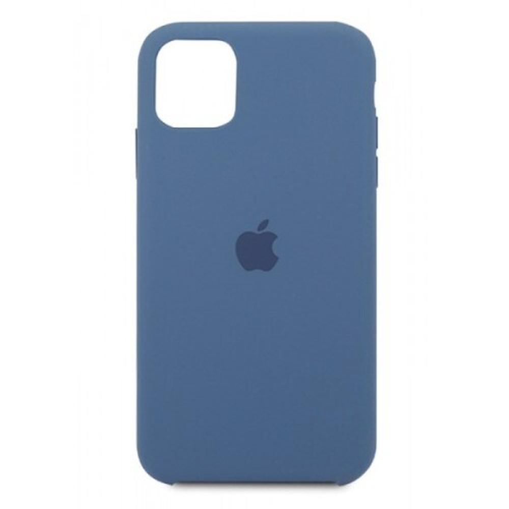 Чехол для Apple iPhone 11 Pro Max Silicone Case (Темно-синий)