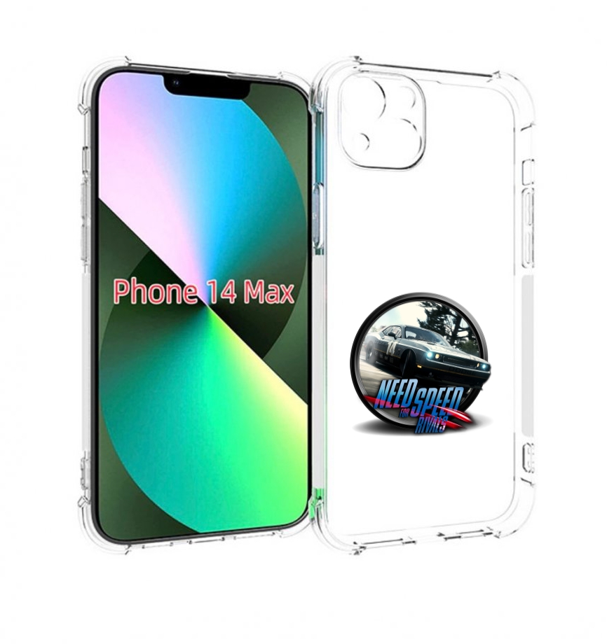 

Чехол MyPads Гонки для iPhone 14 Plus (6.7), Прозрачный, Tocco