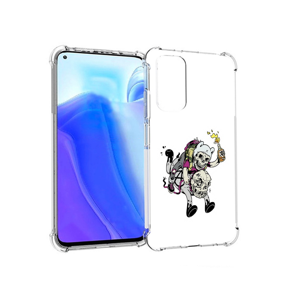 

Чехол MyPads Tocco для Xiaomi Redmi Note 11S время приключений скелеты (PT162215.279.277), Tocco