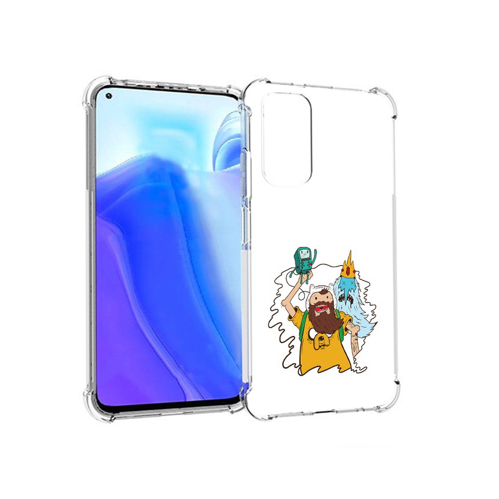 

Чехол MyPads Tocco для Xiaomi Redmi Note 11S время приключений старый Финн, Tocco