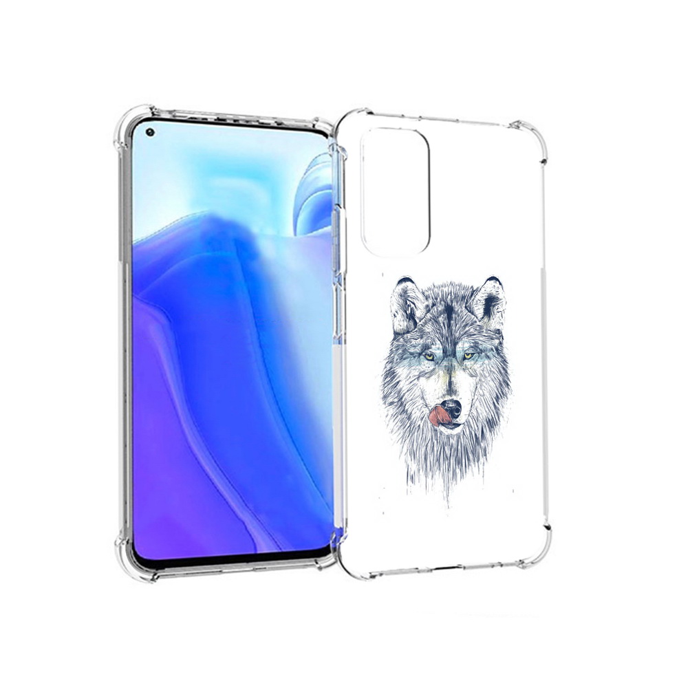 

Чехол MyPads Tocco для Xiaomi Redmi Note 11S голодгый волк (PT162215.279.292), Tocco