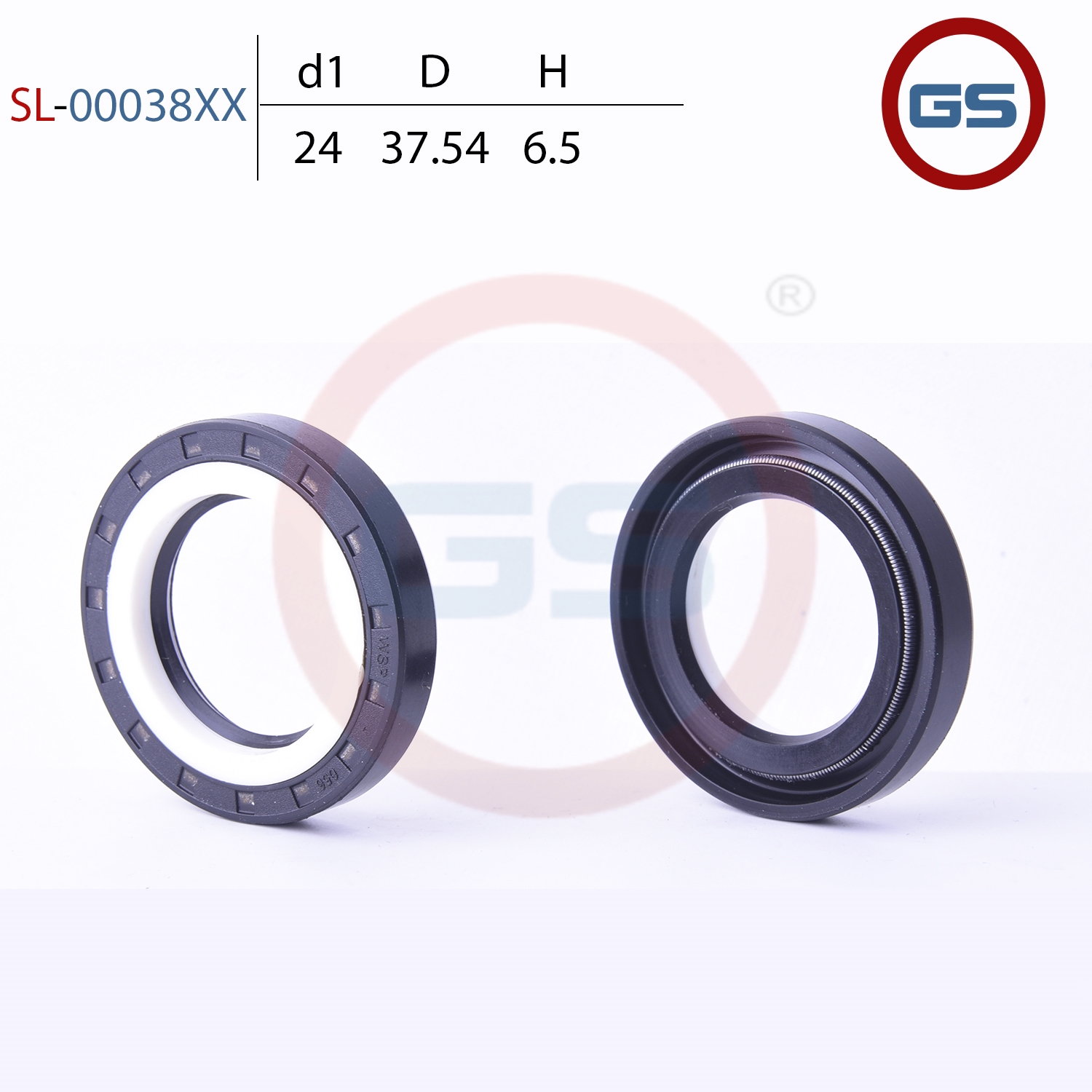 

Сальник рулевой рейки 24*37.54*6.5 (7V1) GS SL-00038XX