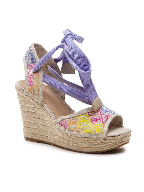 

Босоножки-эспадрильи Halona FL6HLO FAL04 Guess Разноцветный 40 EU, Halona FL6HLO FAL04