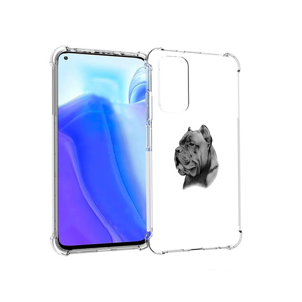 

Чехол MyPads Tocco для Xiaomi Redmi Note 11S грозный бульдог (PT162215.279.300), Tocco