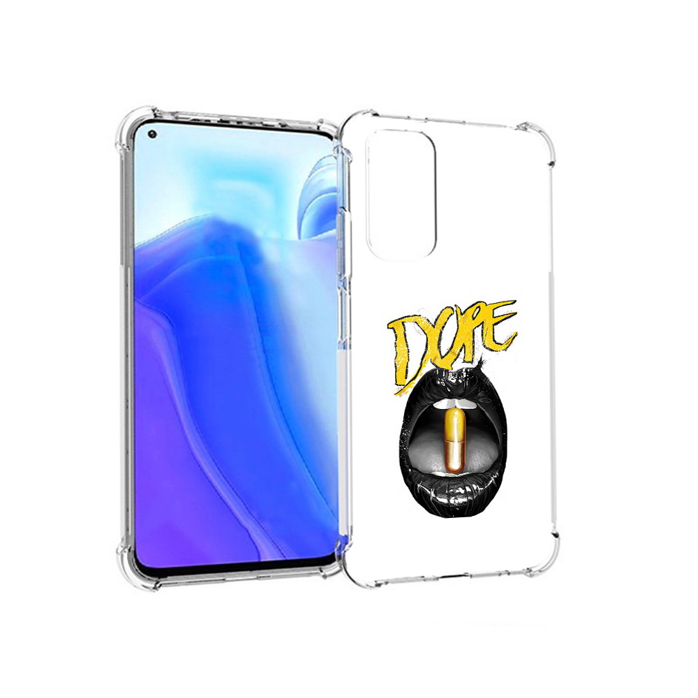 

Чехол MyPads Tocco для Xiaomi Redmi Note 11S губы (PT162215.279.303), Tocco