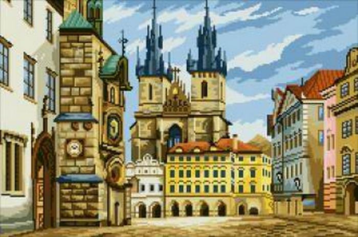 

Алмазная живопись Алмазная вышивка Замок АЖ.486, 43x66 см