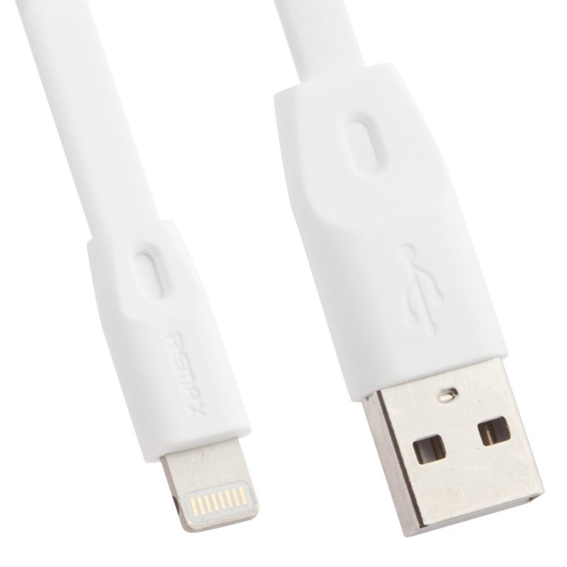 фото Кабель usb remax full speed rc-001i apple 8 pin, белый