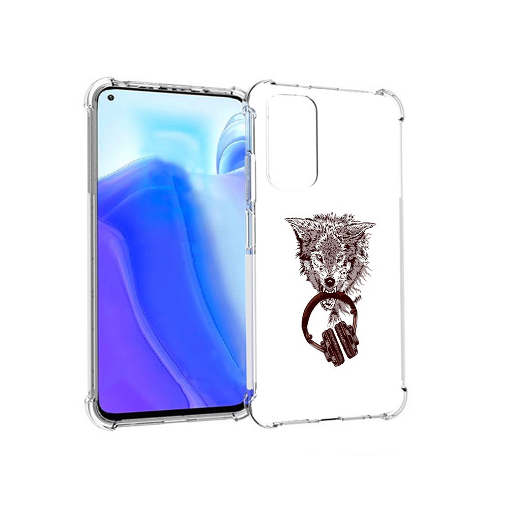 

Чехол MyPads Tocco для Xiaomi Redmi Note 11S дикий волк (PT162215.279.325), Tocco