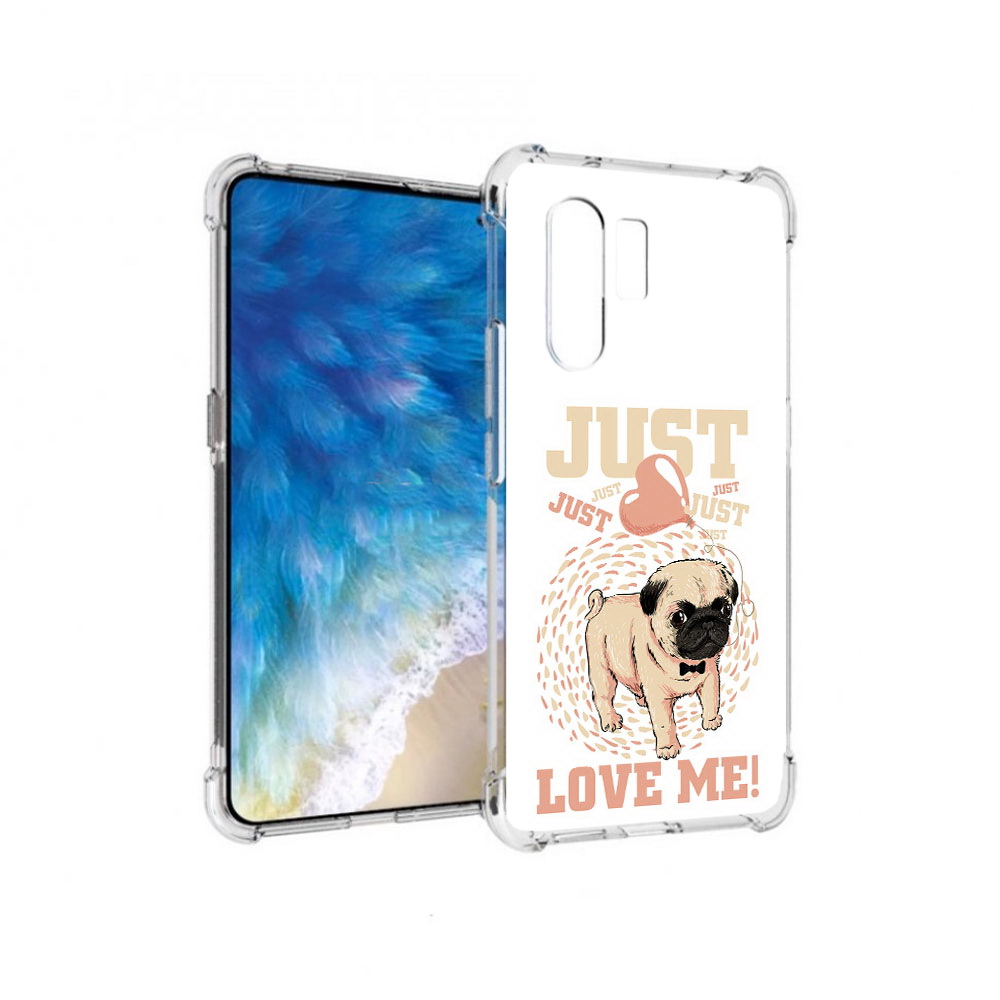 

Чехол MyPads Tocco для Vivo X30 Люби меня (PT142331.408.109), Прозрачный, Tocco