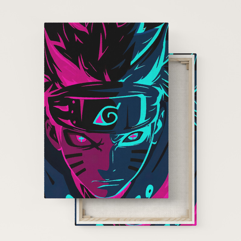 

Картина Red Panda Неоновый Наруто40х60