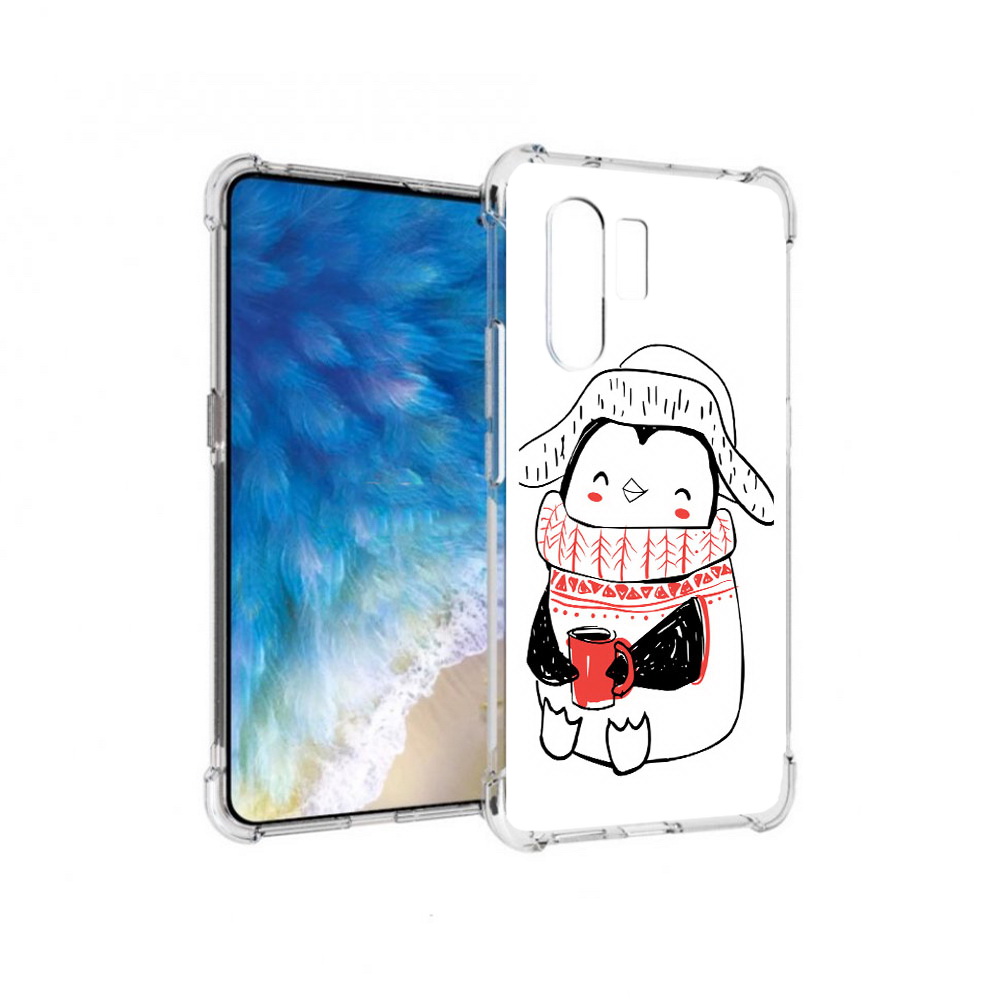 

Чехол MyPads Tocco для Vivo X30 Милый пингвин (PT142331.408.115), Прозрачный, Tocco