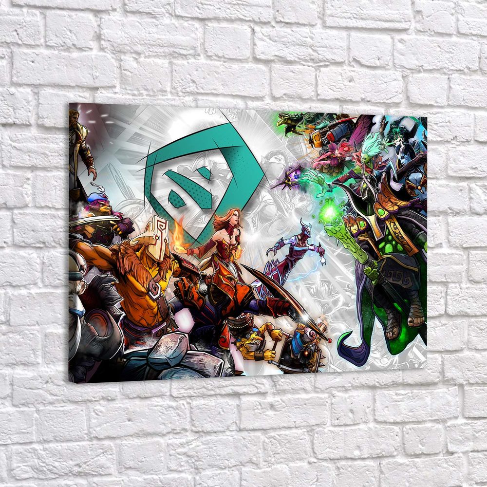 

Картина Red Panda Dota 2 - Бой40х60