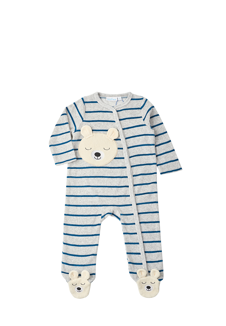 

Комбинезон детский Kari baby AW23B07403307, серый, 74, AW23B07403307