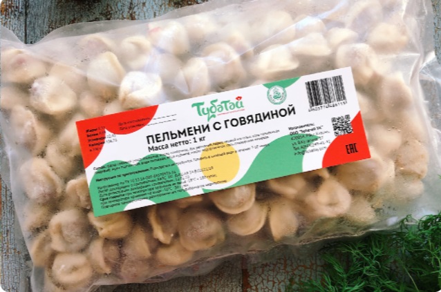 

Пельмени Тубетей с говядиной 500 г