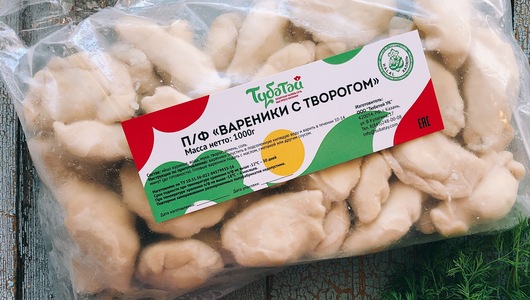 

Вареники Тубетей с творогом 500 г