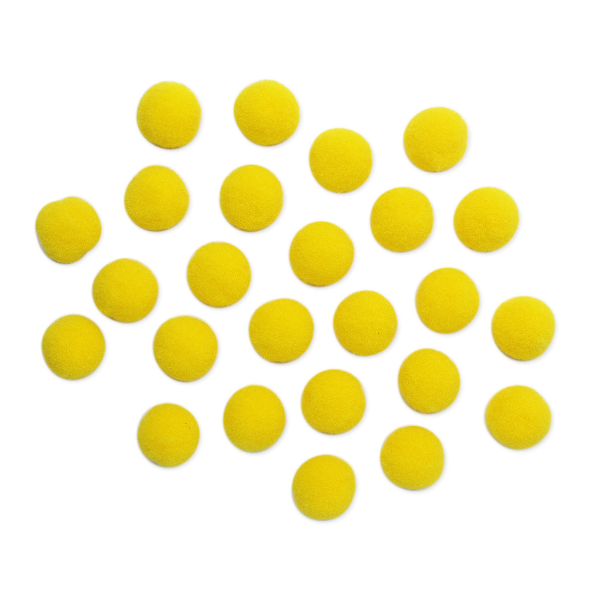 

AR078 Помпоны, 1,5см (09 желтый)