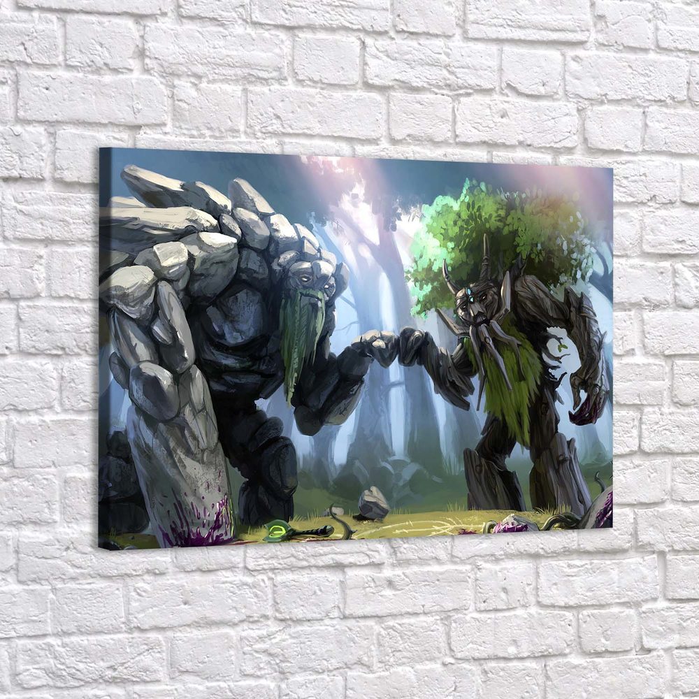 

Картина Red Panda Dota 2 - Tiny40х60