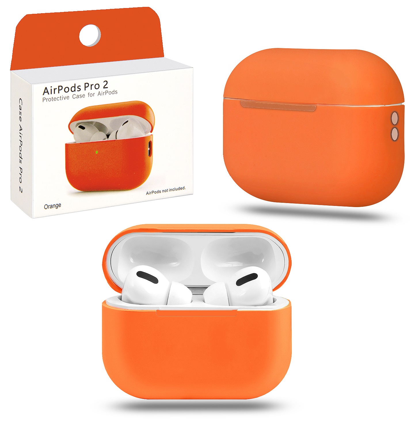 

Чехол для APods Pro 2 Split Orange #9 (IS976520), Оранжевый, Split Orange #9 (IS976520)