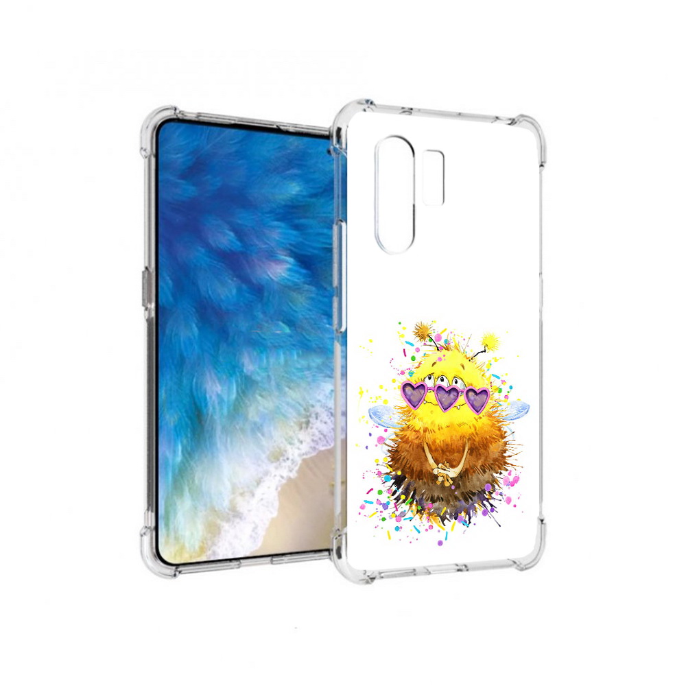 

Чехол MyPads Tocco для Vivo X30 Пушитый шмель (PT142331.408.143), Прозрачный, Tocco