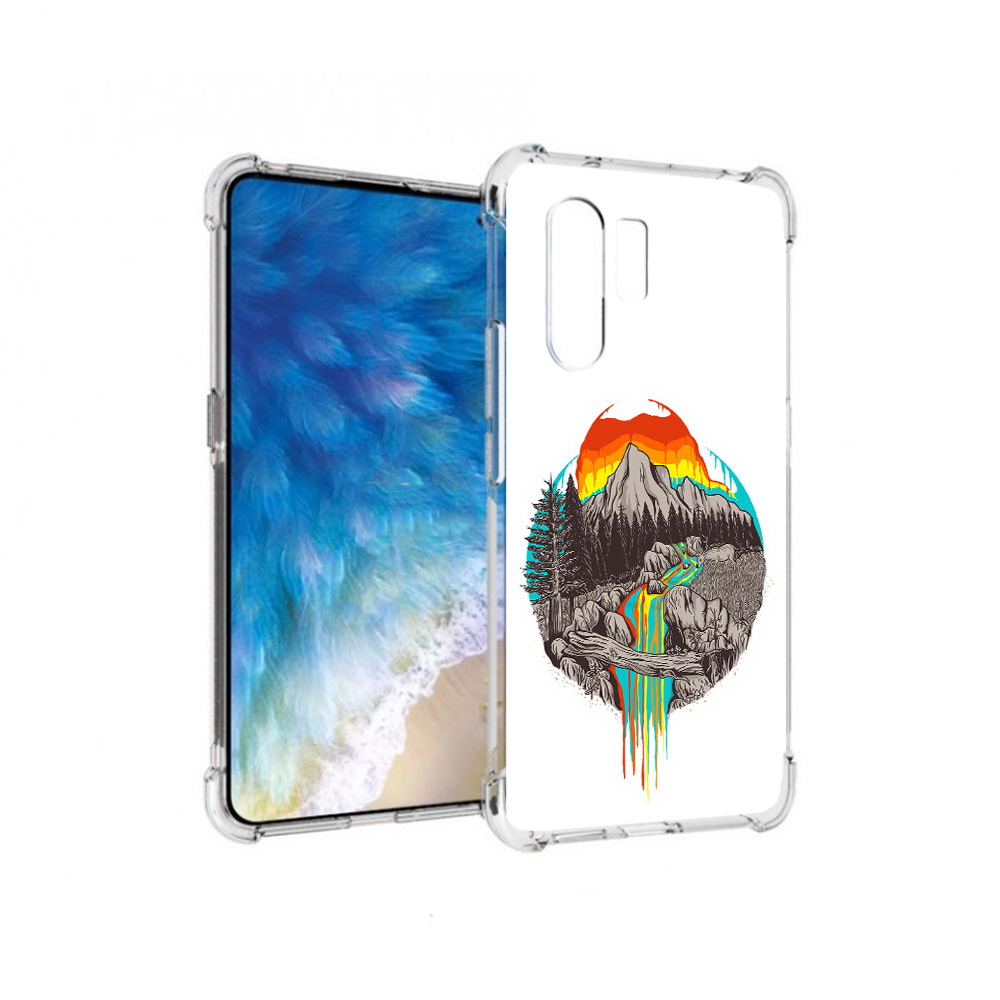 

Чехол MyPads Tocco для Vivo X30 Радужный водопад (PT142331.408.144), Прозрачный, Tocco
