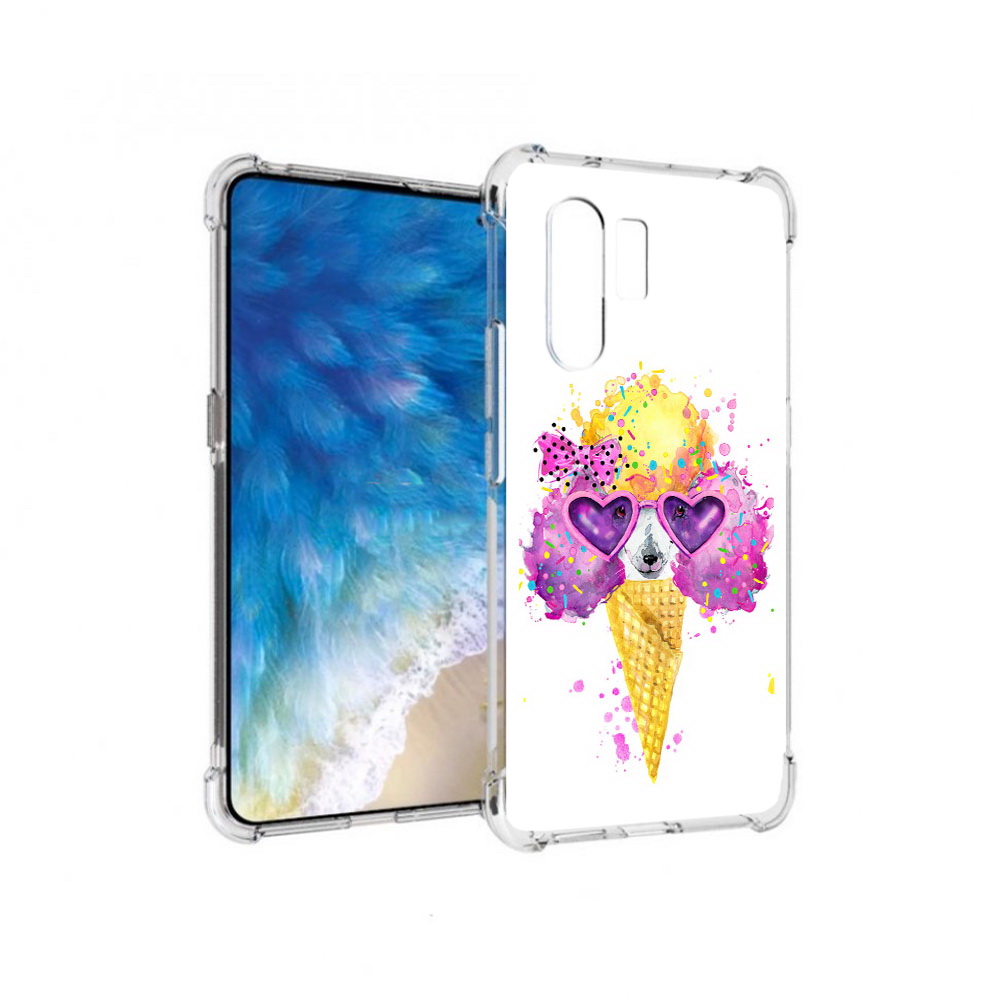 

Чехол MyPads Tocco для Vivo X30 Рожок (PT142331.408.146), Прозрачный, Tocco