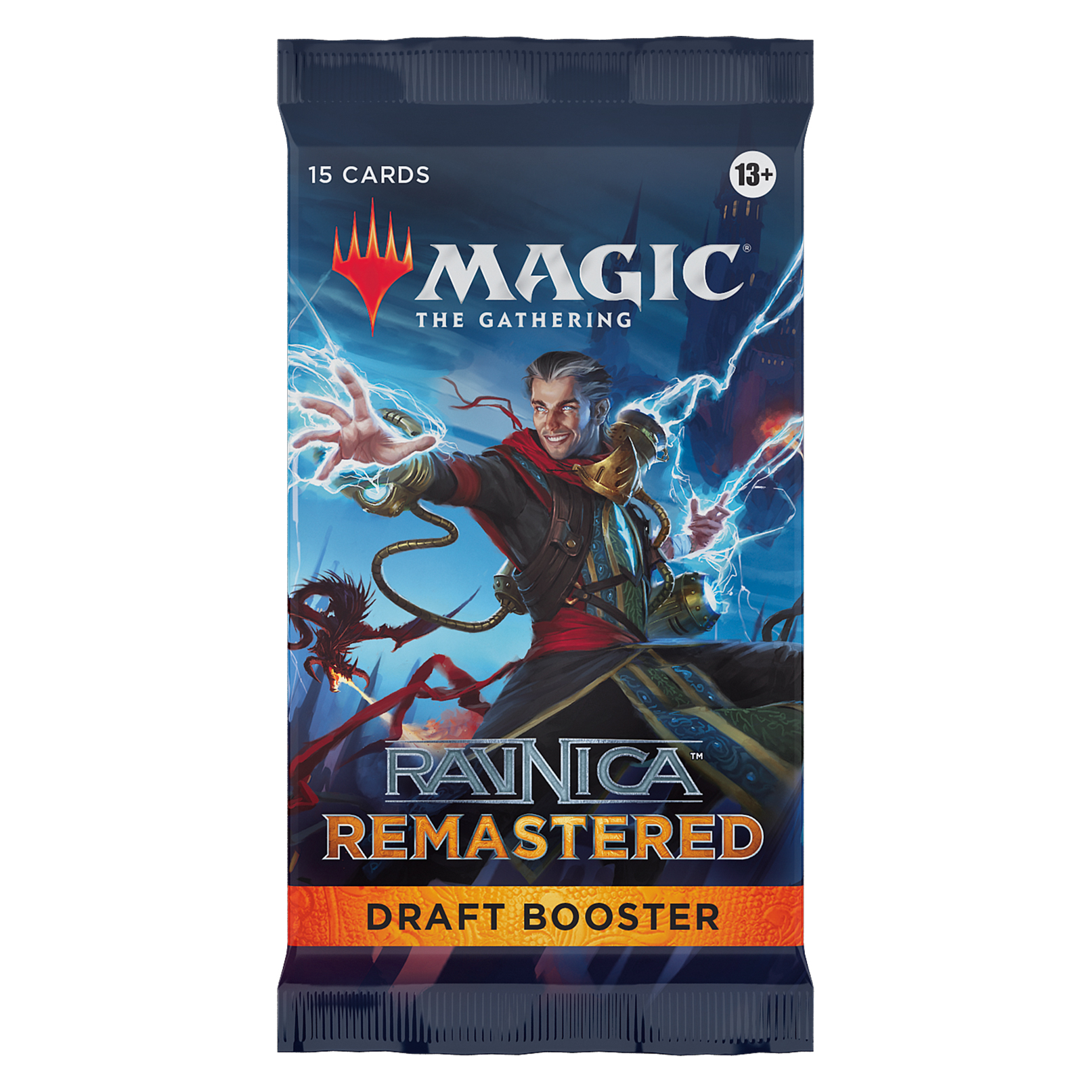 Дополнение для игры Magic The Gathering Драфт-бустер MTG Ravnica Remastered англ