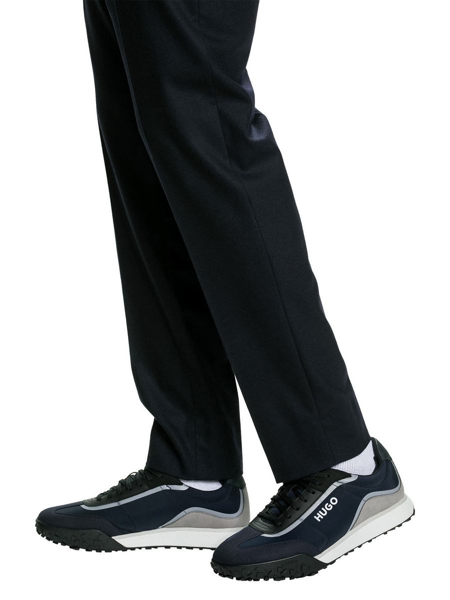 

Кроссовки мужские HUGO 001384391 синие 45 EU, Синий, 001384391