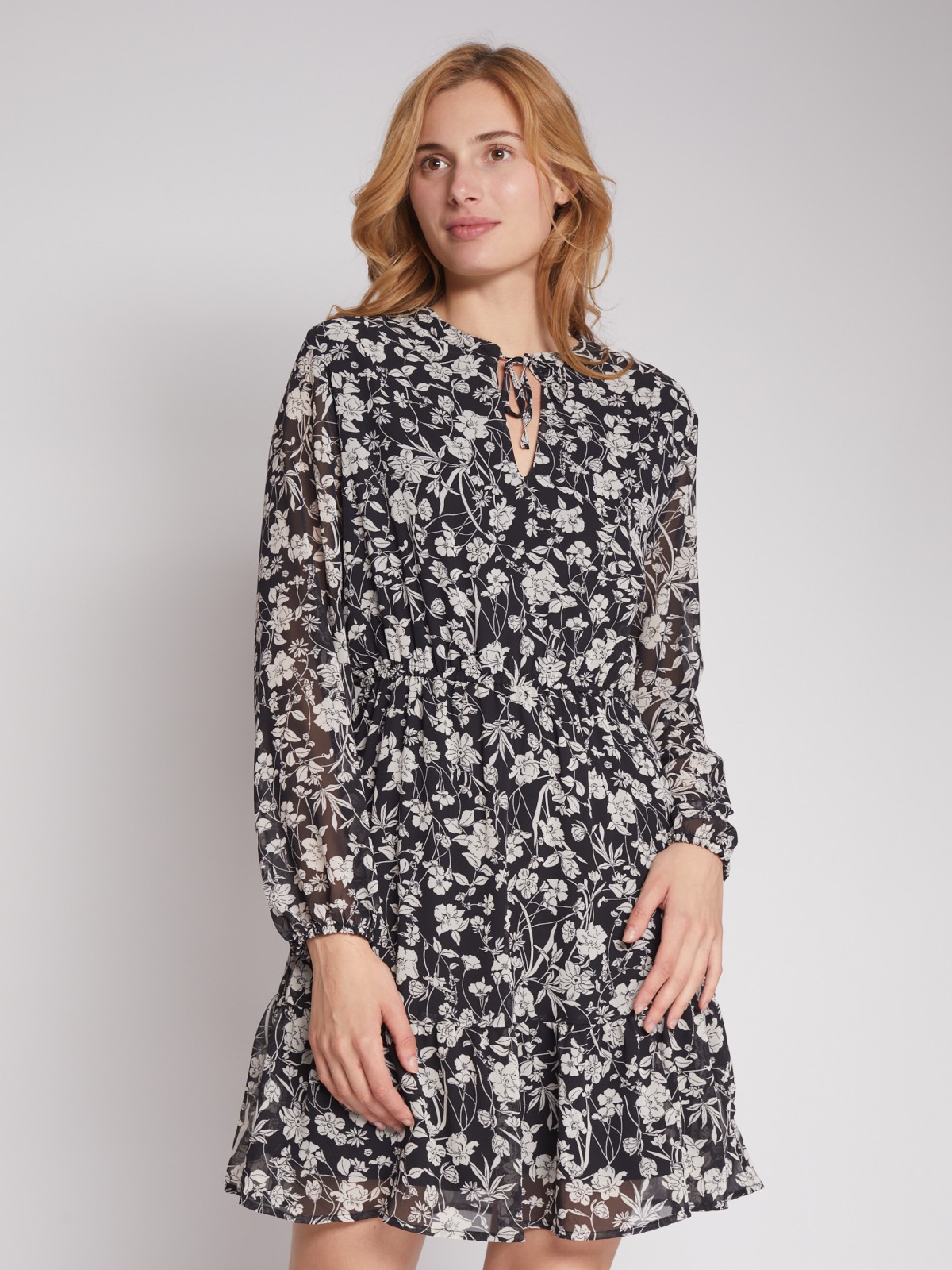 

Платье женское Zolla 022328262053 черное XL, 022328262053