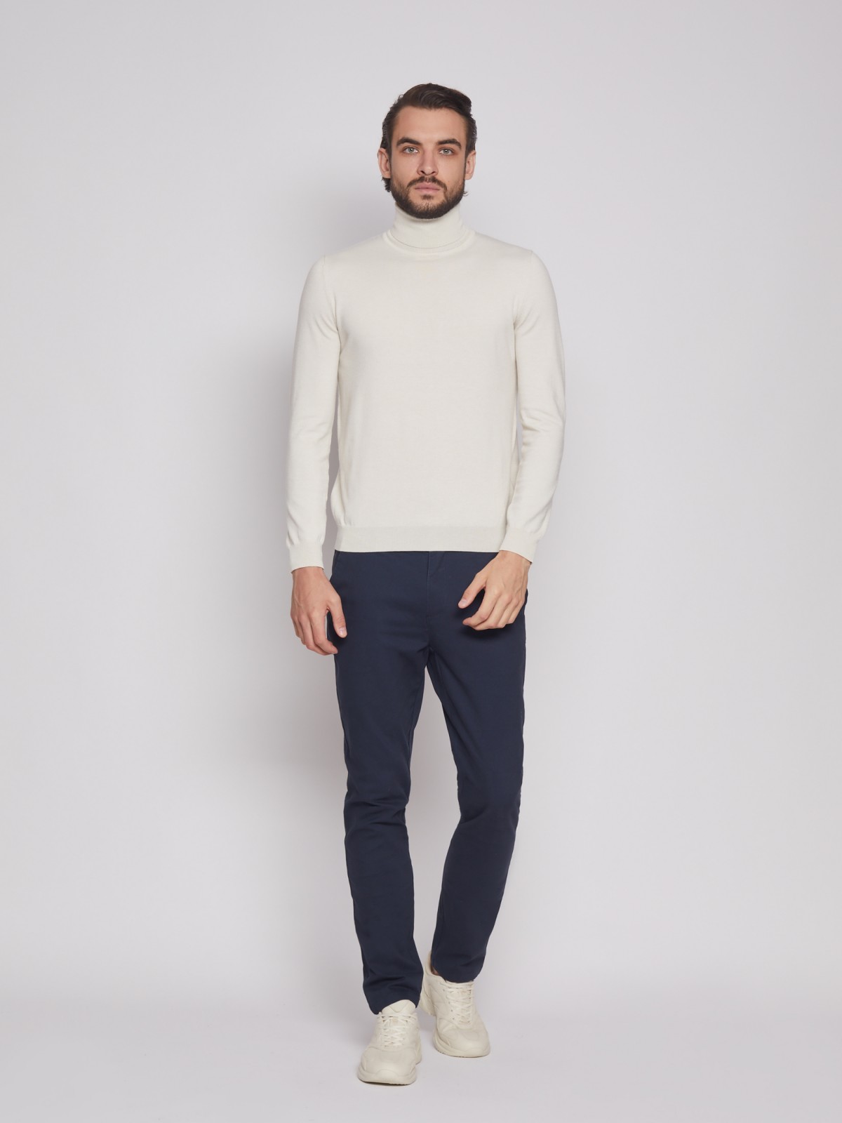 

Брюки мужские Zolla 012327366012 синие 40, 012327366012