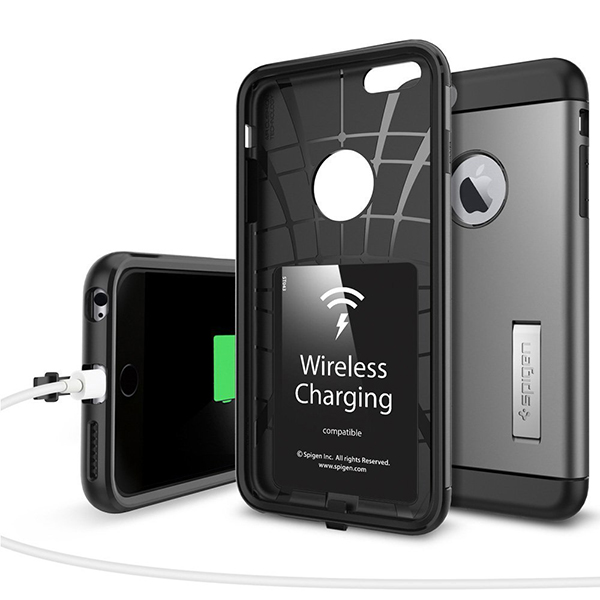

Чехол Spigen SGP Slim Armor для Apple iPhohe 6 Plus/6S Plus, графит