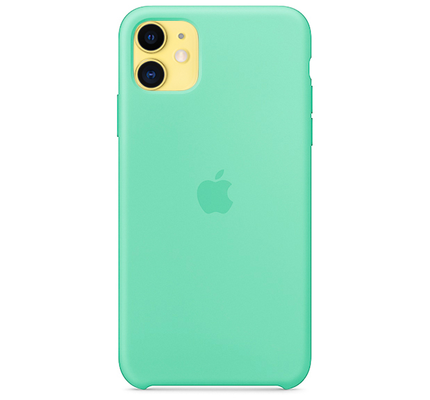 фото Чехол для apple iphone 11 pro max silicone case (салатовый) storex24