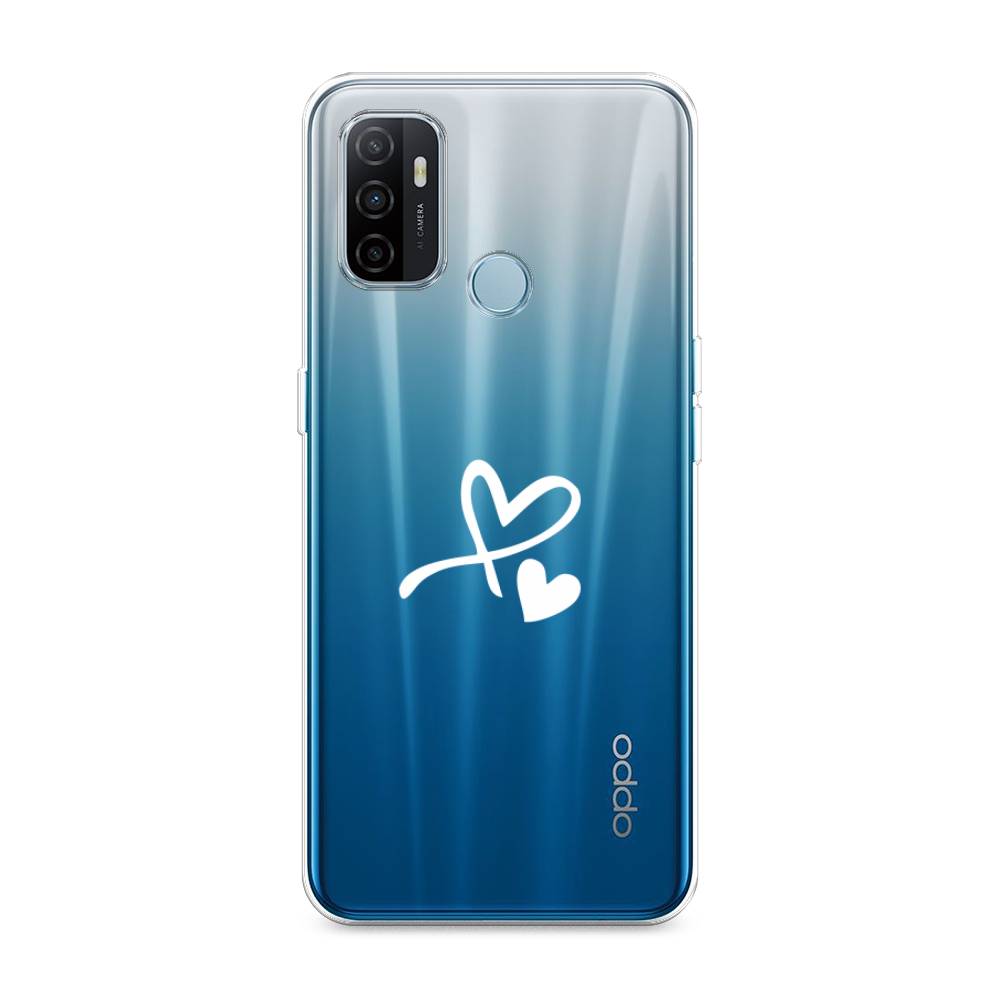 

Чехол Awog на Oppo A53 "Сердечко минимализм", Разноцветный, 254350-6