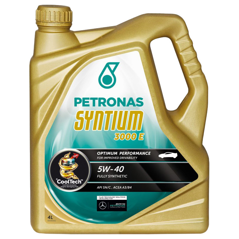 фото Моторное масло petronas синт syntium 3000 e 5w-40, 4л