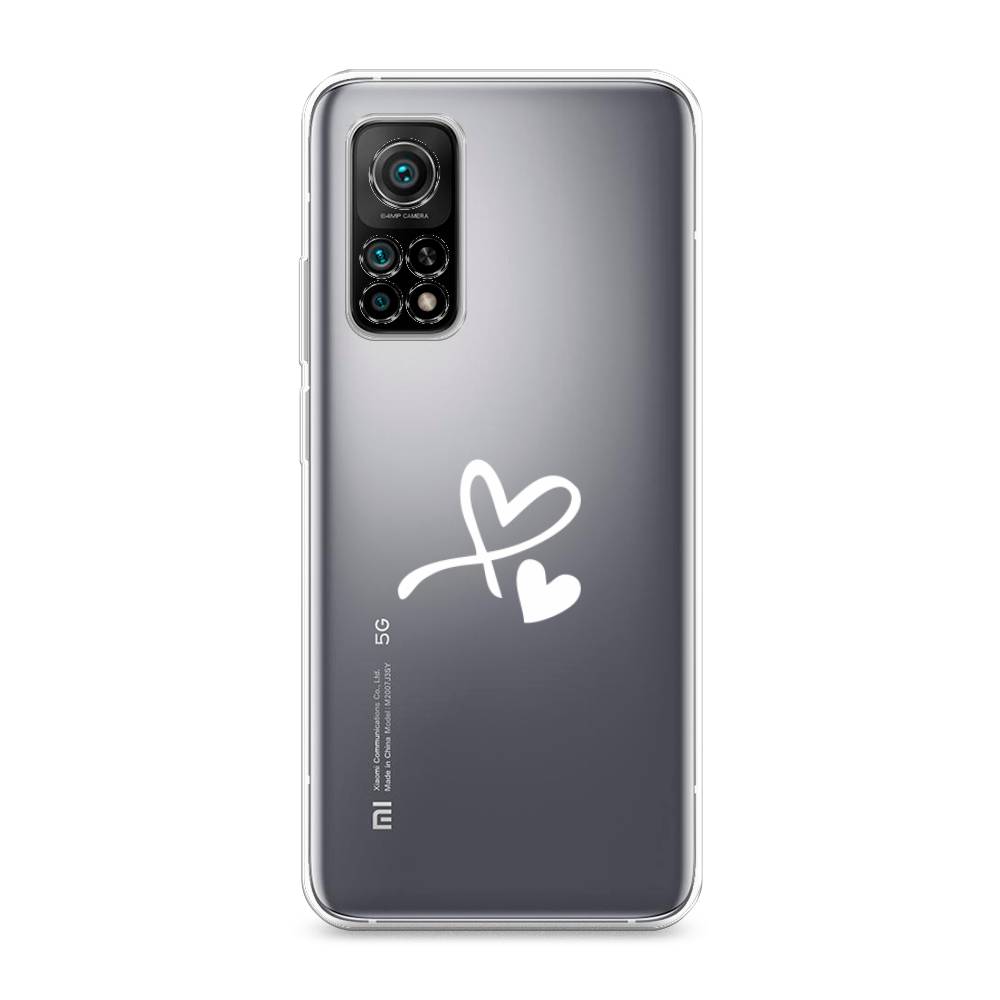 

Чехол Awog на Xiaomi Mi 10T Pro "Сердечко минимализм", Разноцветный, 37750-6