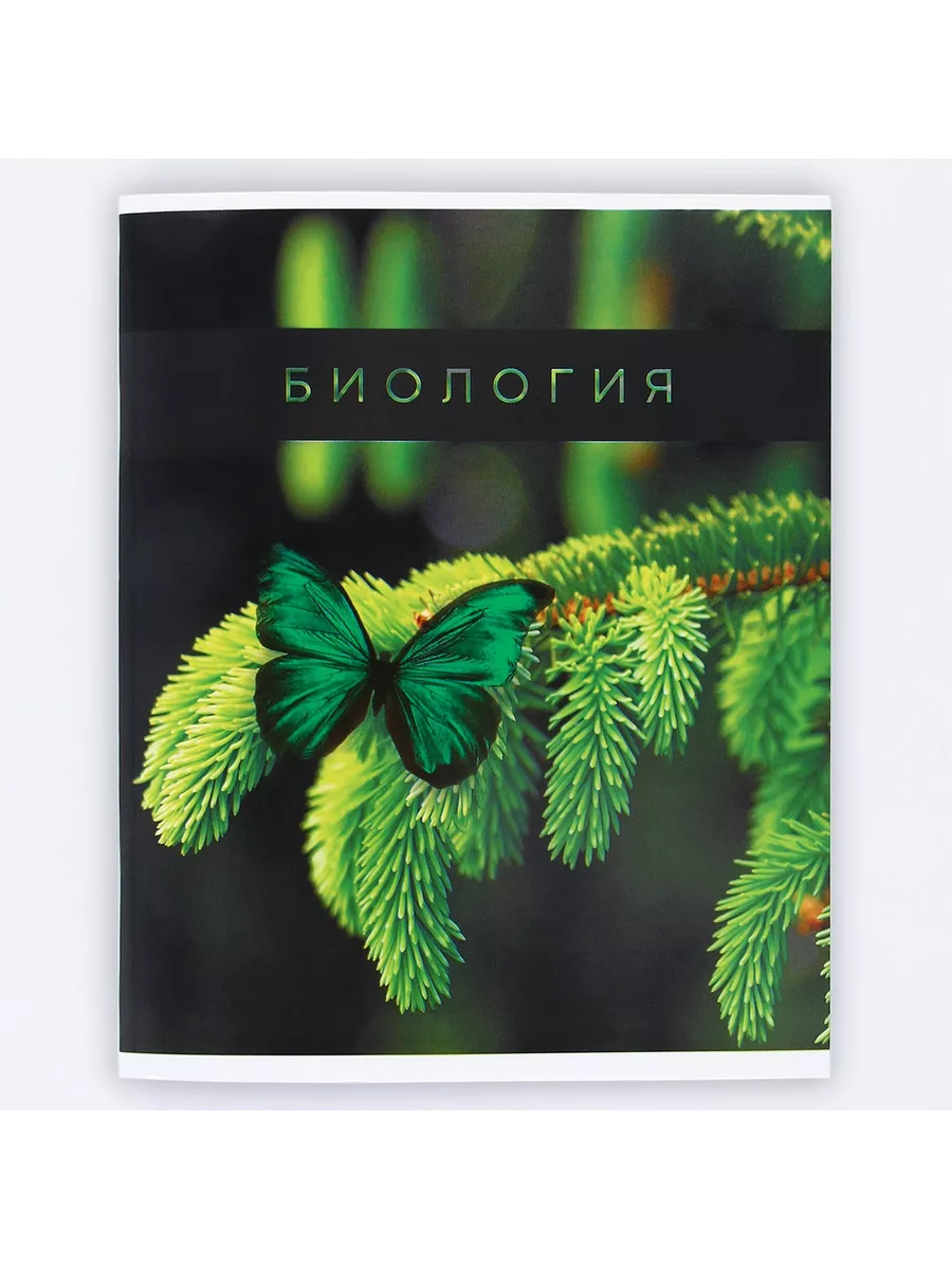 

Тетрадь предметная Биология, школьная, 48 листов, tetr-ysai91, Тетрадь в клетку