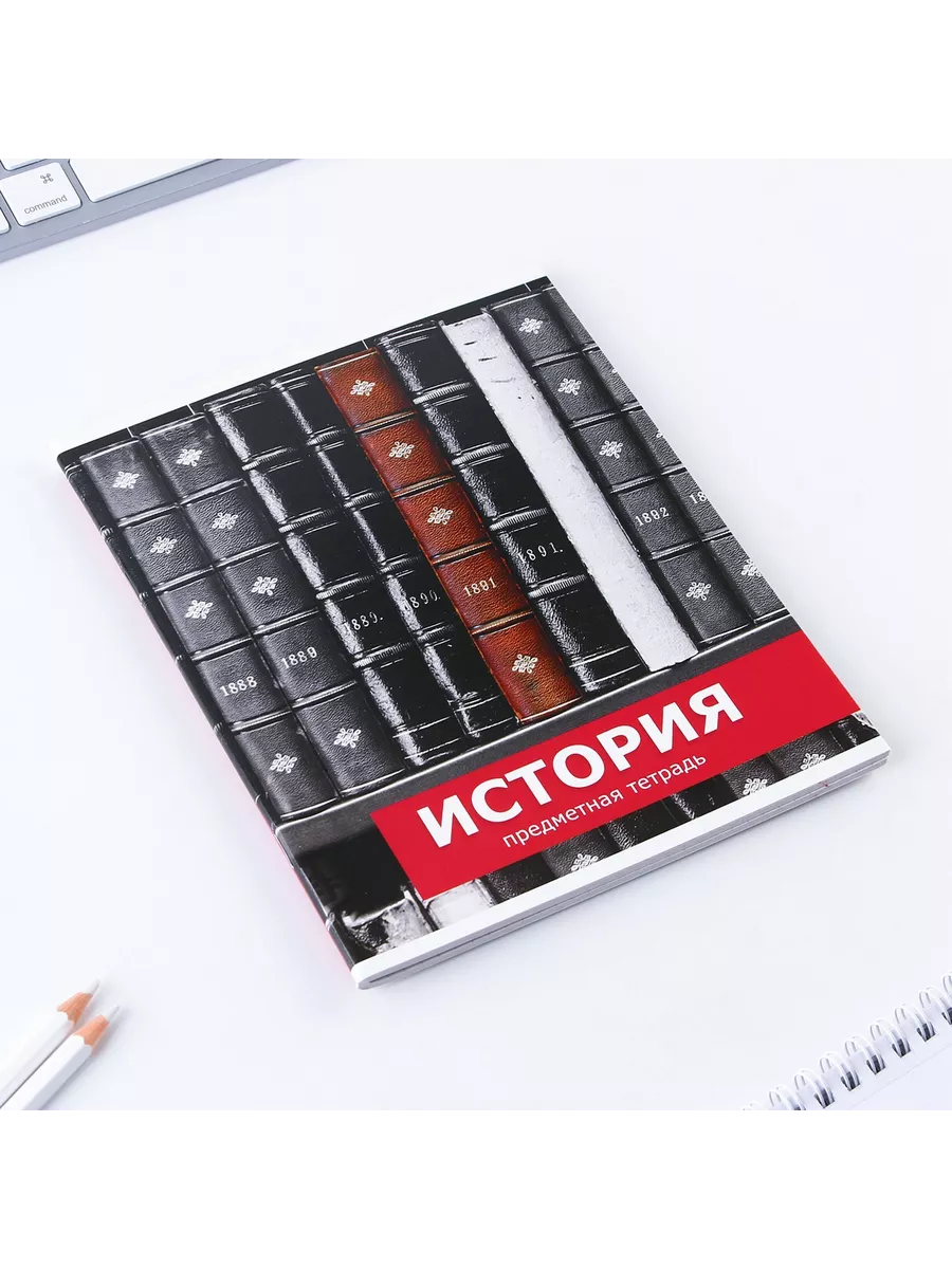 

Тетрадь предметная История, школьная, 48 листов, tetr-ysai98, Тетрадь в клетку