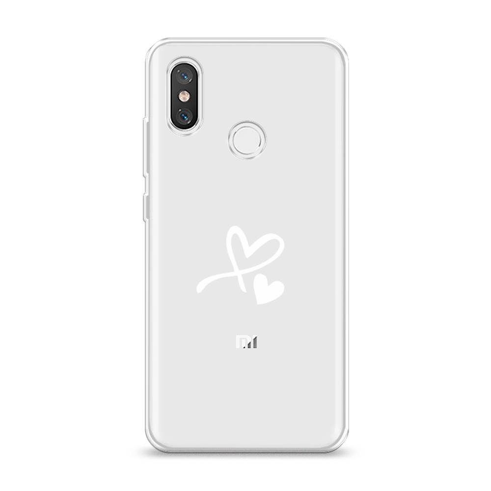 

Чехол Awog на Xiaomi Mi 8 "Сердечко минимализм", Разноцветный, 33550-6