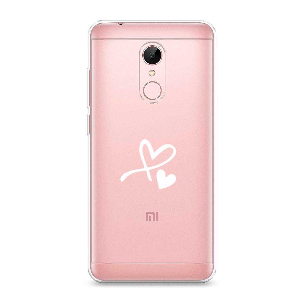 

Чехол Awog на Xiaomi Redmi 5 "Сердечко минимализм", Разноцветный, 33050-6